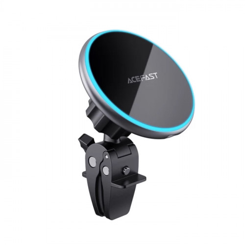 Автодержатель AceFast D3 Qi 15W Black with MagSafe